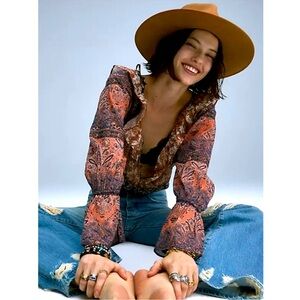 NWOT ~ Free People Memphis Canyon Top
